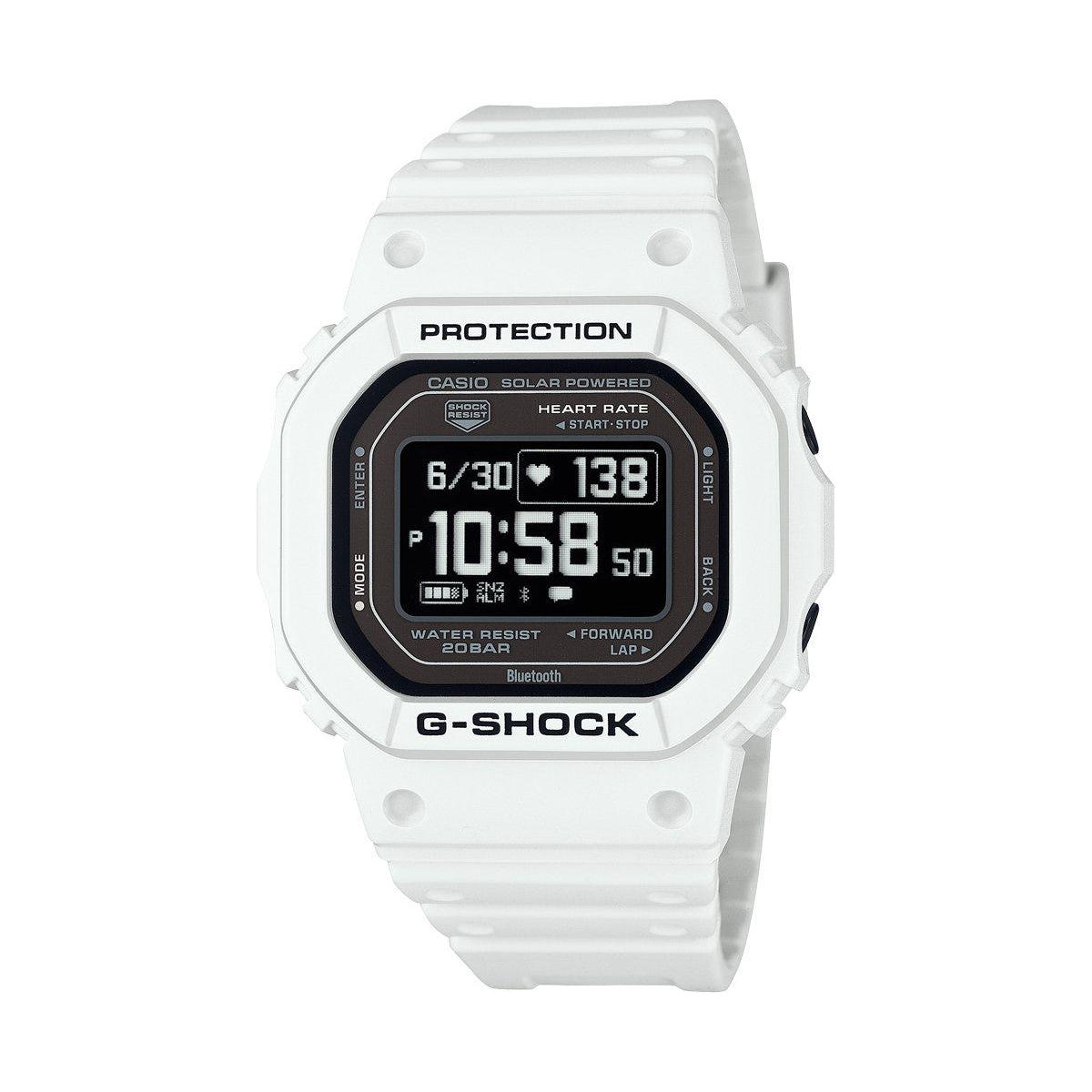 CASIO G-SHOCK Mod. G-SQUAD THE ORIGIN White - HEART RATE SERIE WATCHES CASIO COLLECTION & VINTAGE