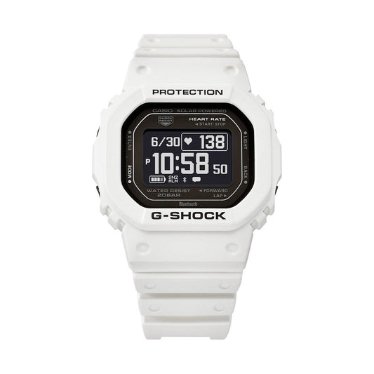 CASIO G-SHOCK Mod. G-SQUAD THE ORIGIN White - HEART RATE SERIE WATCHES CASIO COLLECTION & VINTAGE