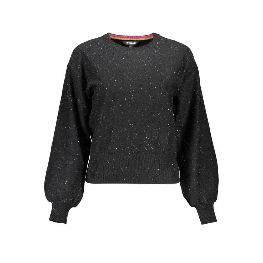 Desigual Black Polyester Women Sweater Desigual