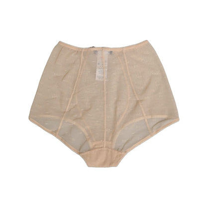 Dolce & Gabbana Beige Nylon High Waist Girdle Panty Underwear