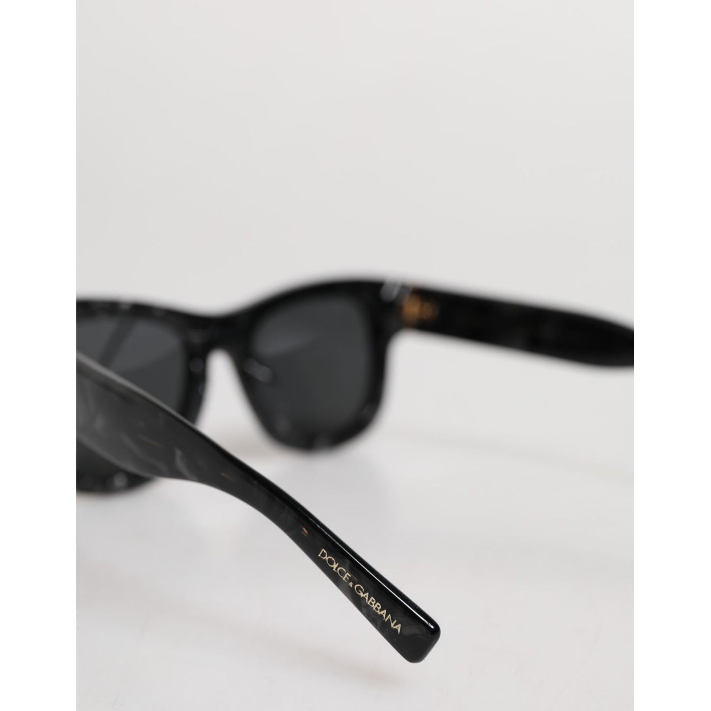 Dolce & Gabbana Pearl White Acetate Frame Domenico Shade Sunglasses