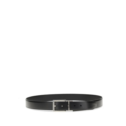 Dsquared² Black Calf Leather Bos Taurus Regular Belt Dsquared²