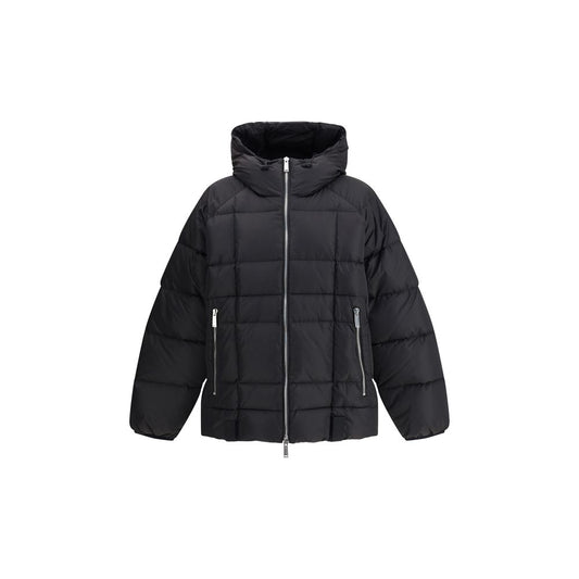 Dsquared² Black Polyamide Coat Dsquared²