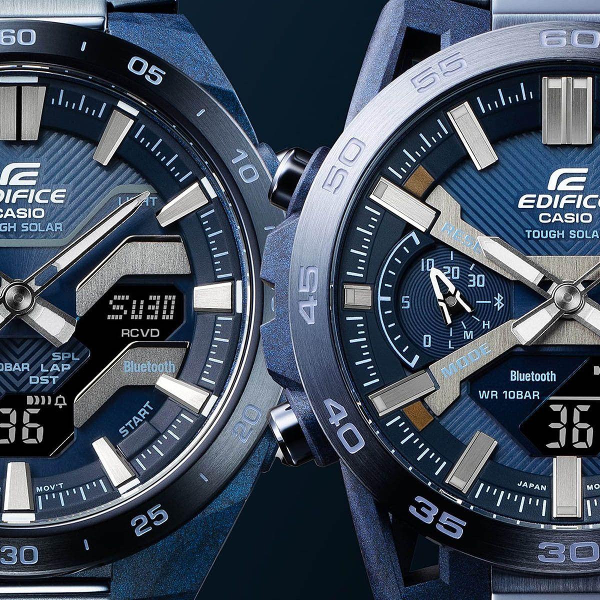 CASIO EDIFICE Mod. WINDFLOW - F1 Inspired Chronograph, Tough Solar, Bluetooth® WATCHES CASIO EDIFICE