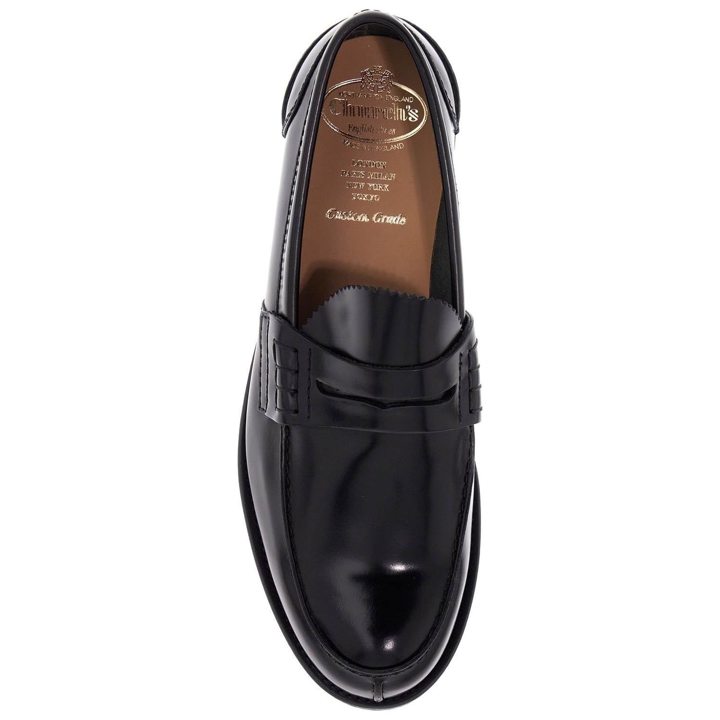Church'S pembrey glossy leather loafers Moccasins Church'S Dark Slate Gray