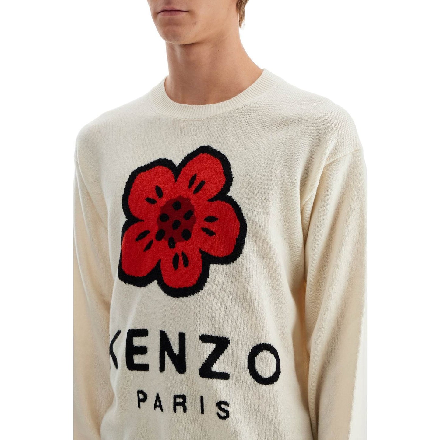 Kenzo Kenzo boke flower wool sweater Knitwear Kenzo