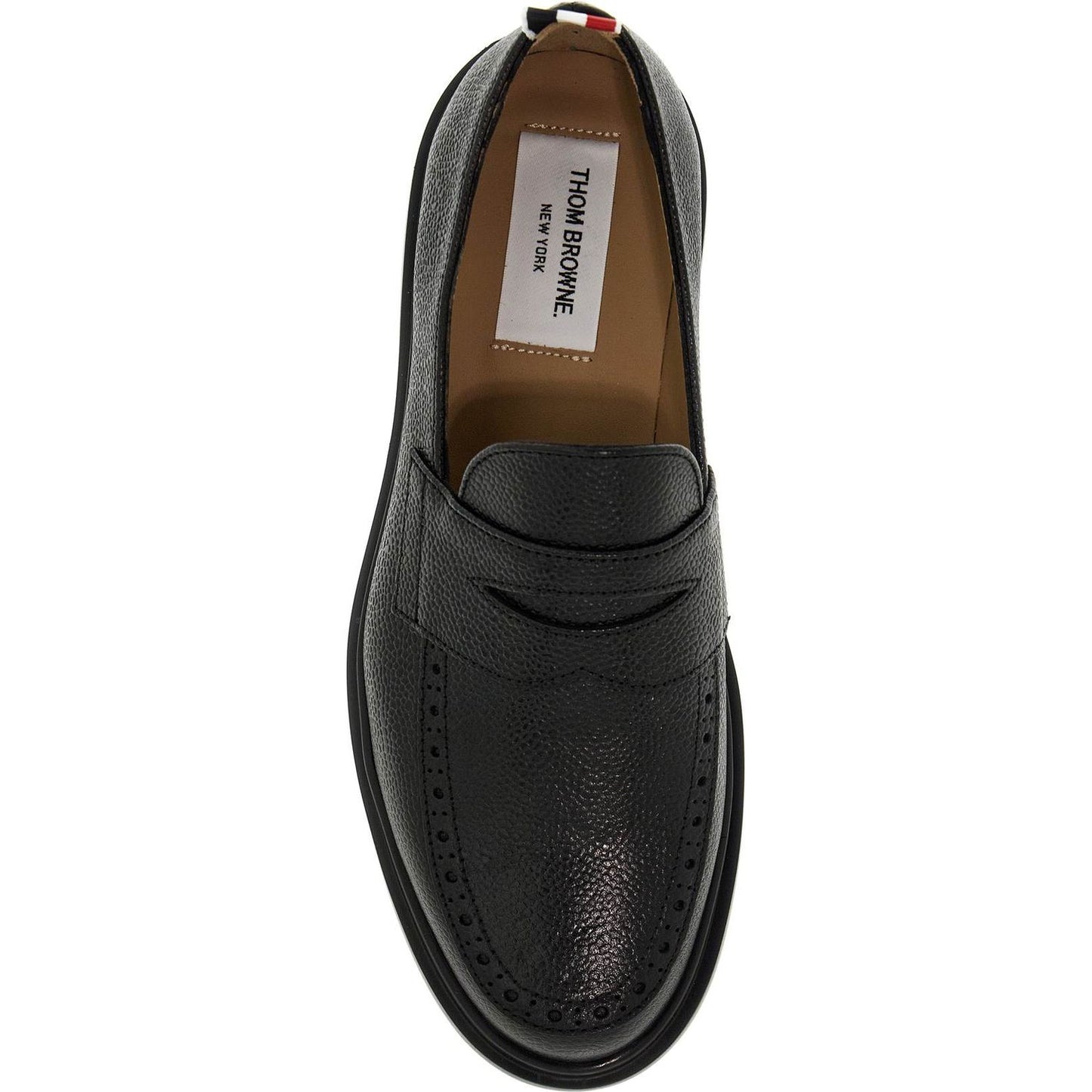 Thom Browne Mocassini in pelle marmellata Loafers Thom Browne