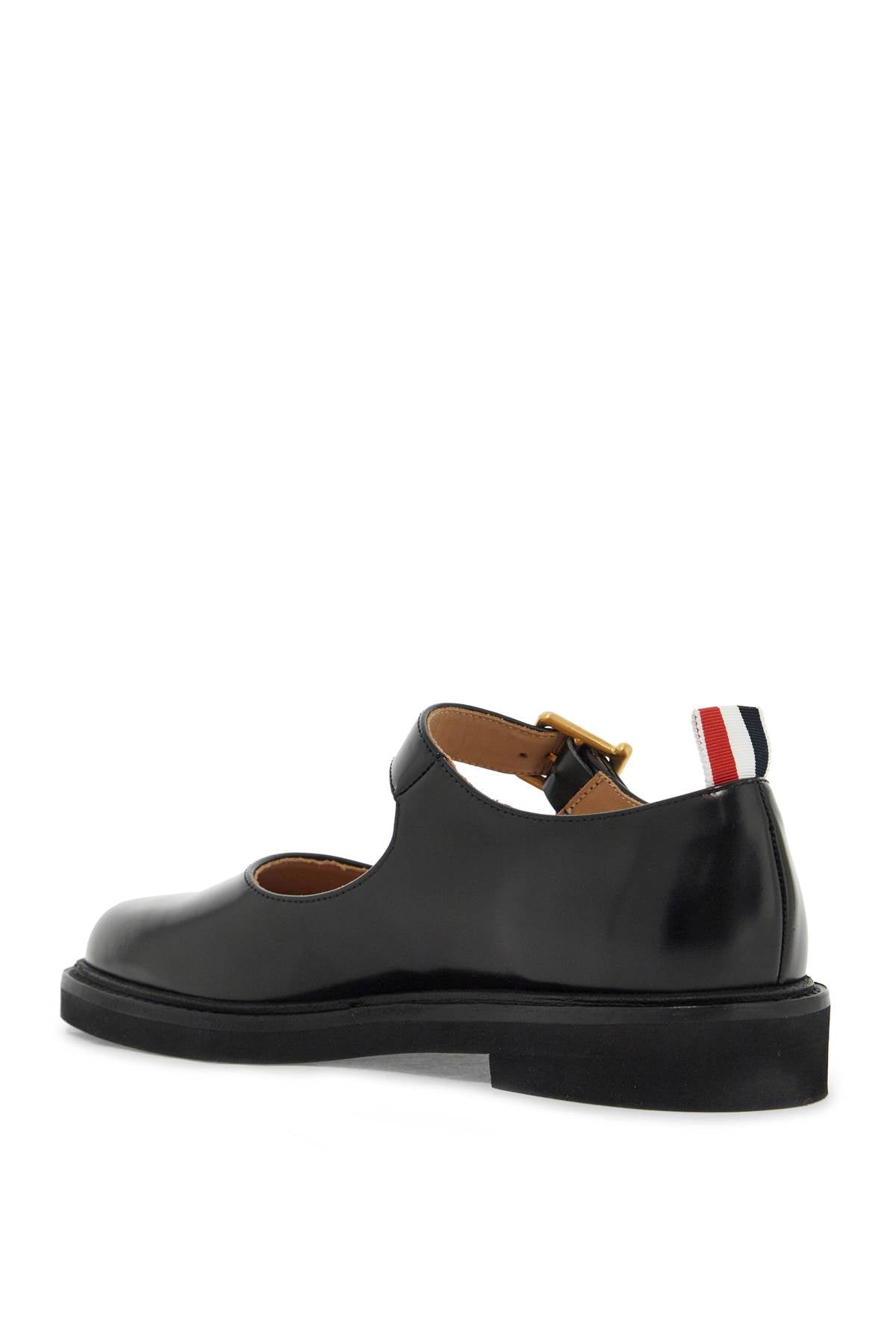 Thom Browne "brushed leather mary jane thom john shoes Flat Shoes Thom Browne