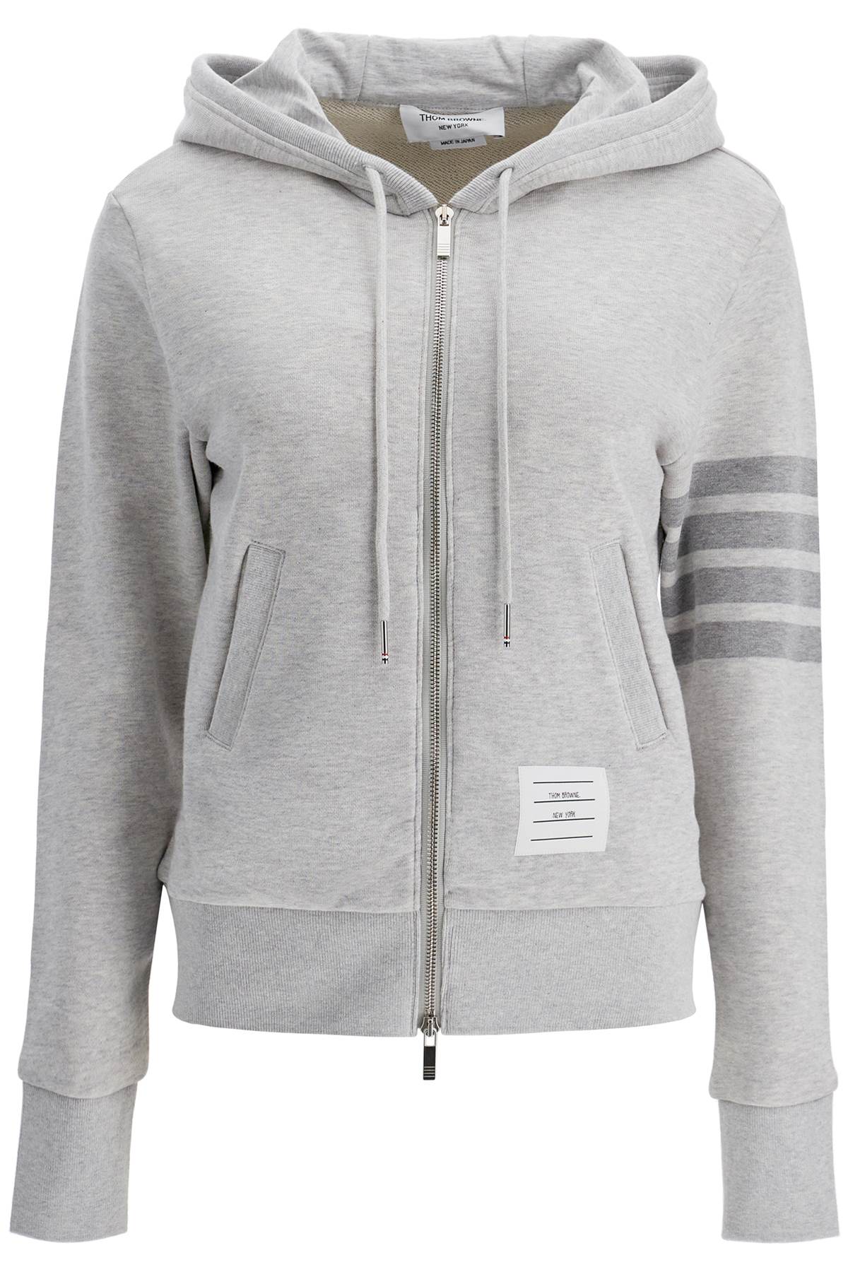 Thom Browne 4-bar hoodie with zipper and Topwear Thom Browne