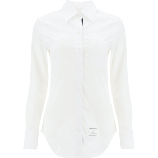 Thom Browne fitted shirt in poplin Topwear Thom Browne