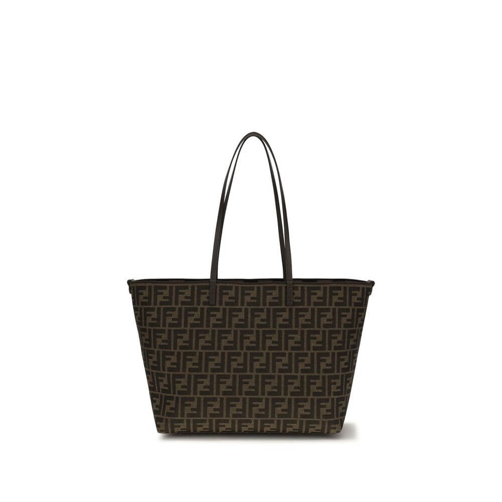 Fendi Brown Polyester Shoulder Bag