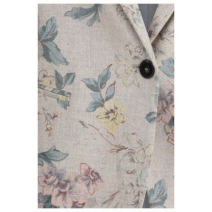 Forte_Forte Multicolor Viscose Full-Length Jacket
