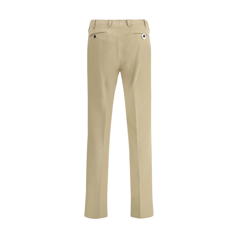 Germano Beige Cotton Chino Pants Germano