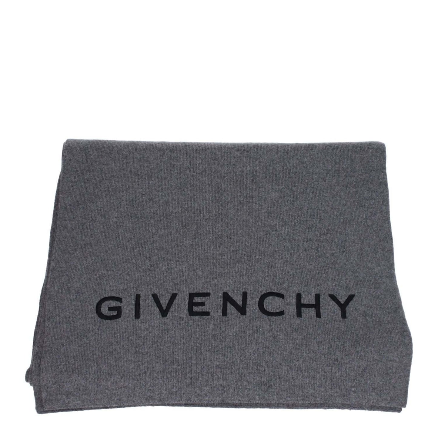 Givenchy Gray Wool Scarf 1728,75667636384,Accessories,Givenchy,Gray,Men,New with tags,Scarves - Accessories,Scarves - Scarves - Accessories