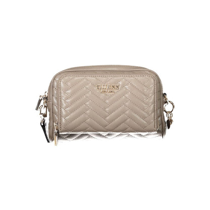 Guess Jeans Marrone Poliuretano Women Shoulder Bag