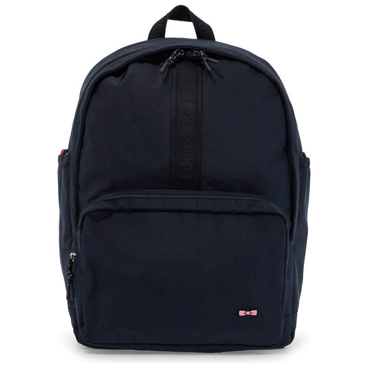 EDEN PARK technical canvas backpack with branded tape trim