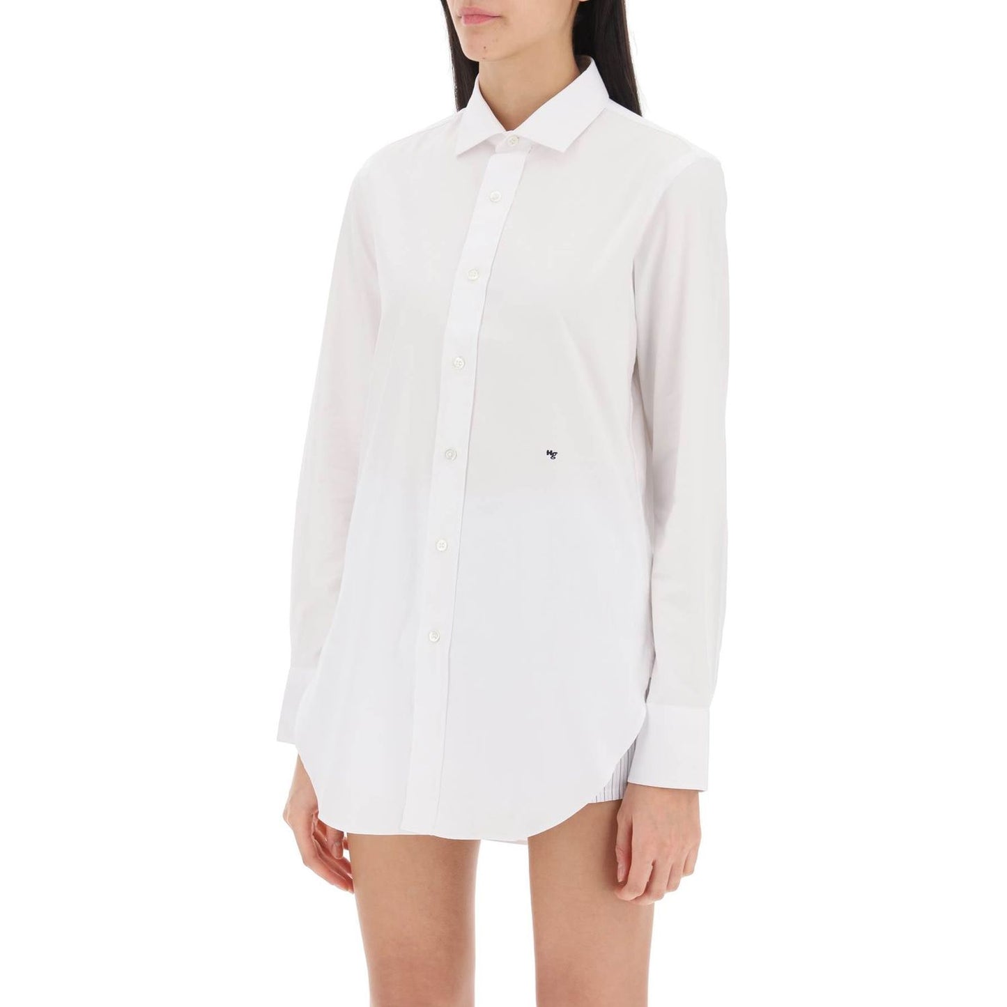 Homme Girls cotton twill shirt