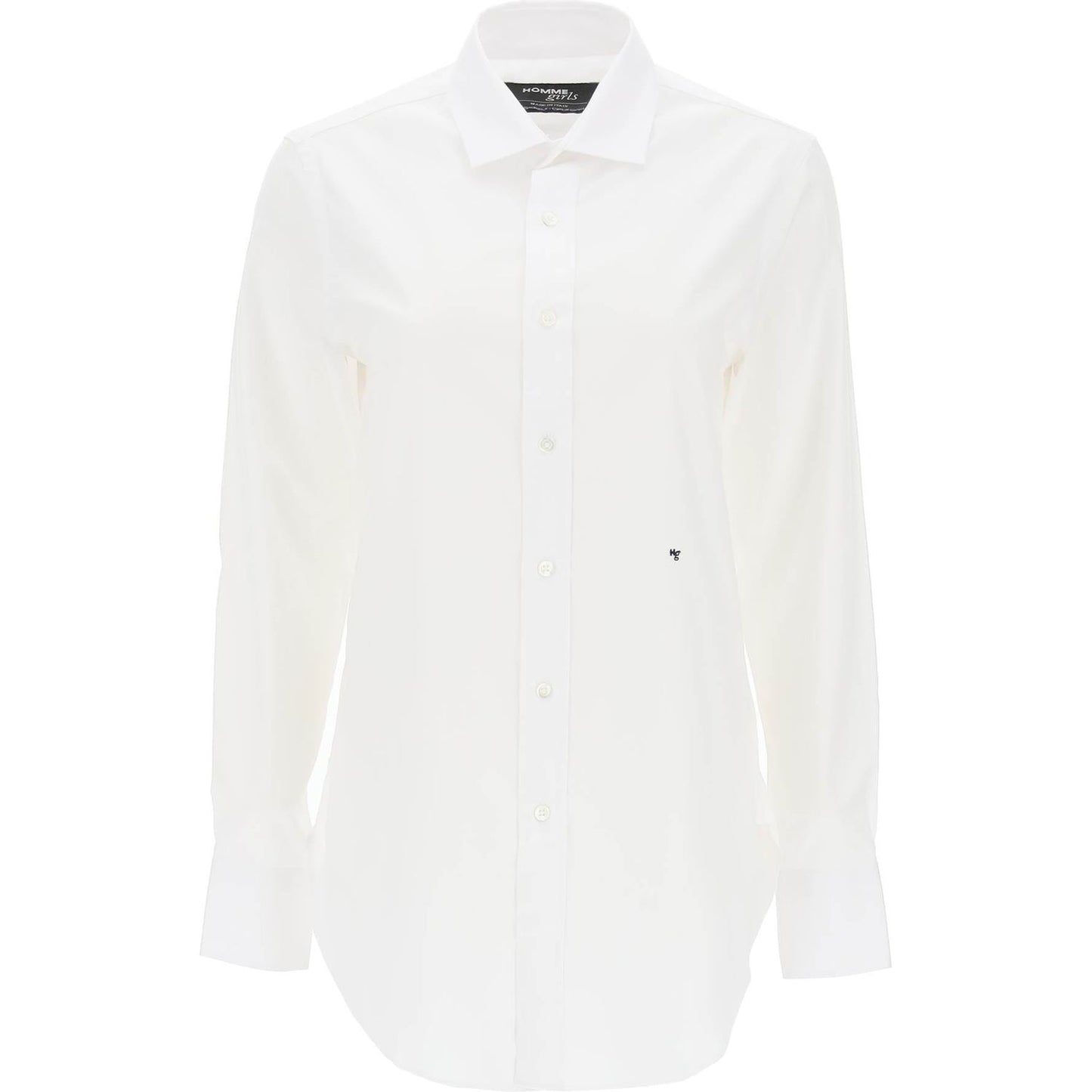 Homme Girls cotton twill shirt