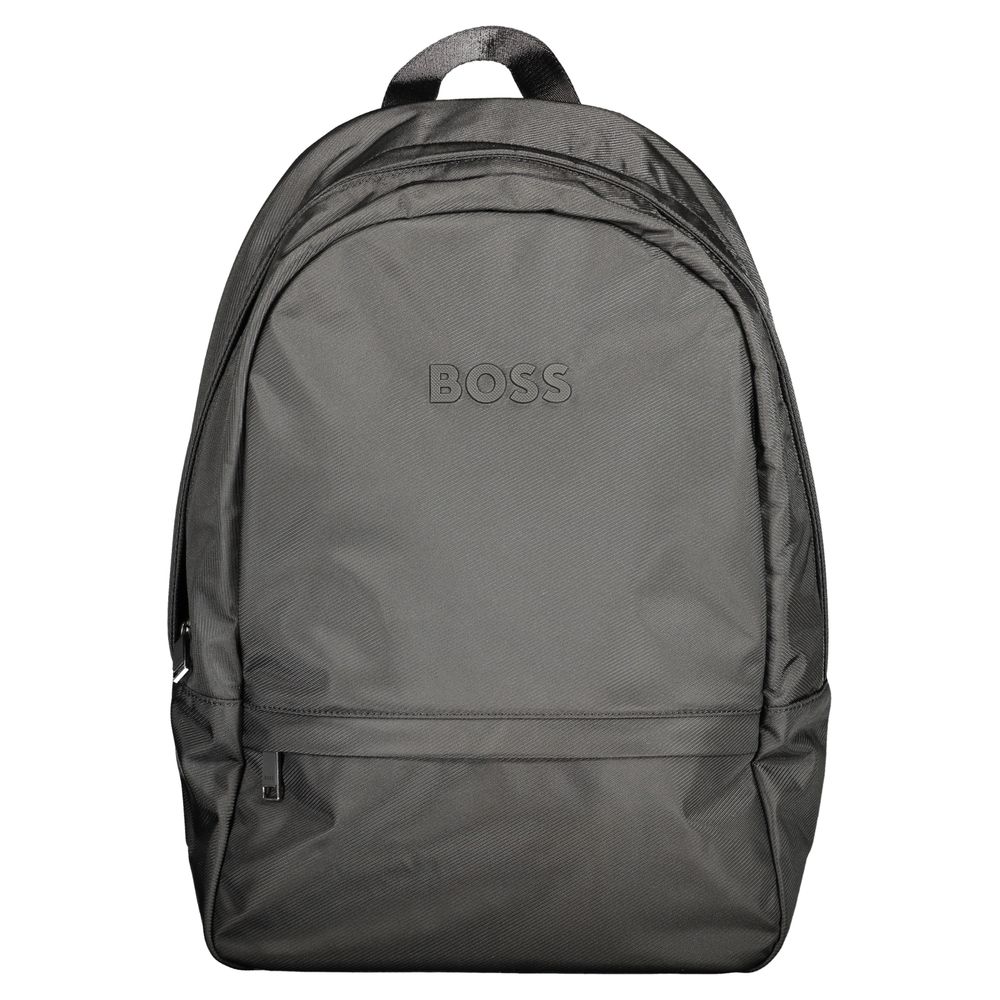 Hugo Boss Black Polyester Men's Backpack