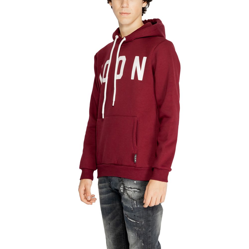Icon Bordeaux Cotton Hoodie Icon