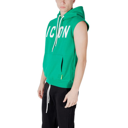 Icon Green Cotton Hoodie Icon