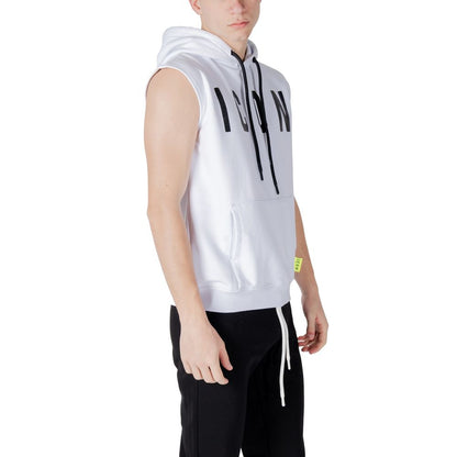 Icon White Cotton Hoodie Icon