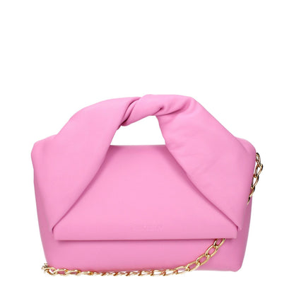 Jw Anderson Pink Leather Handbag