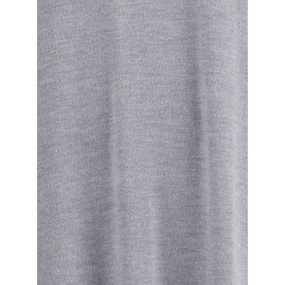 Khaite Gray Wool Casual Dress Khaite
