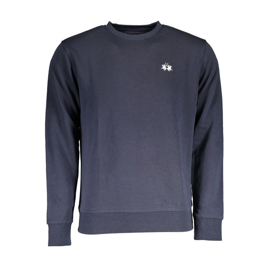 La Martina Black Cotton Men's Sweatshirt
