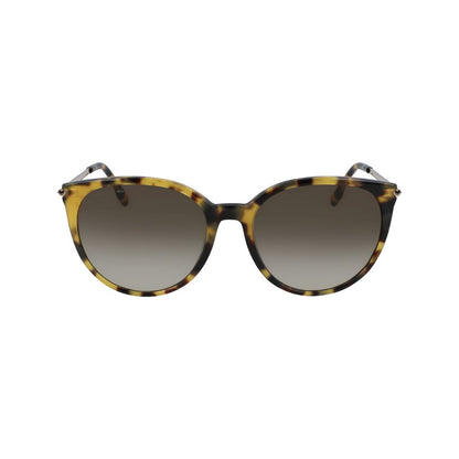 Lacoste Brown Metal Sunglasses Lacoste