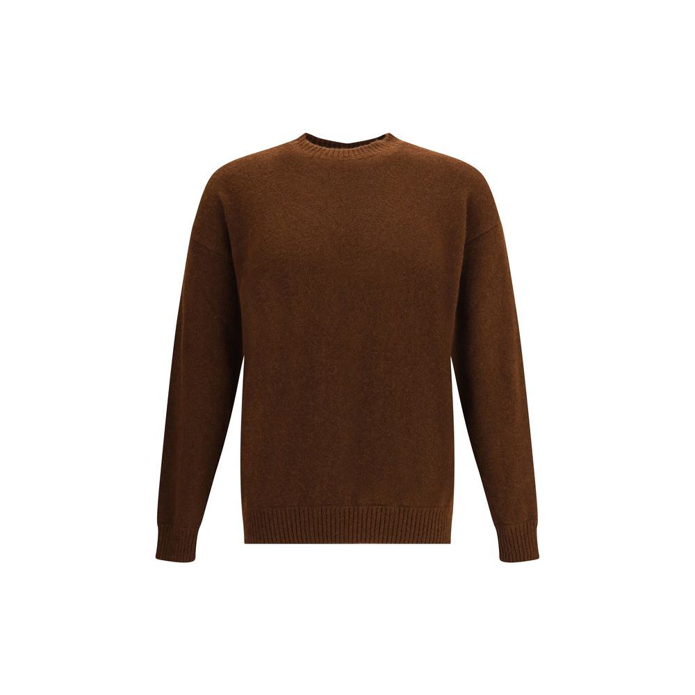 Laneus Brown Cashmere Cashmere Sweater Laneus