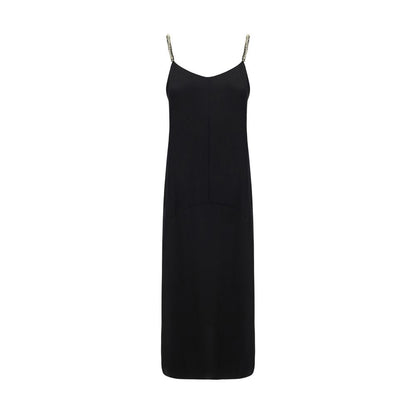 Lanvin Black Polyester Casual Dress Lanvin