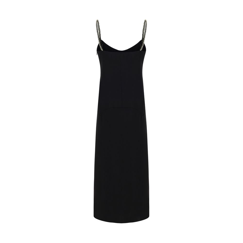 Lanvin Black Polyester Casual Dress Lanvin