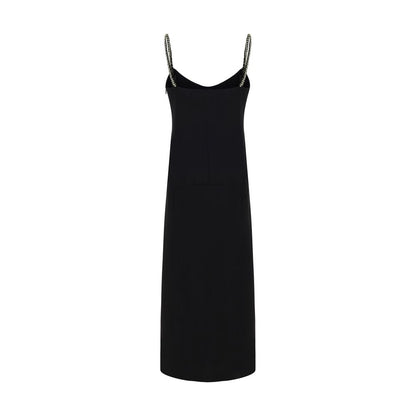 Lanvin Black Polyester Casual Dress Lanvin
