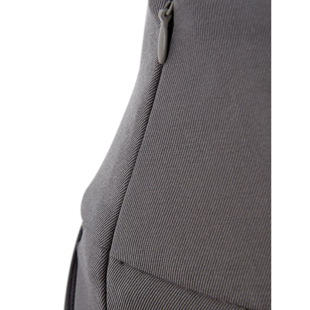 Lardini Gray Wool Casual Pants Lardini