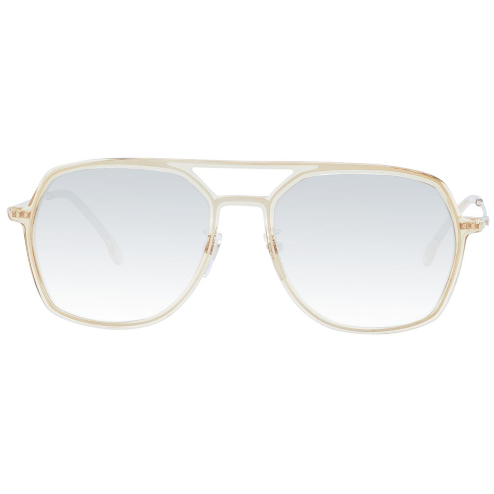Lozza Beige Acetate & Plastic Sunglasses Lozza