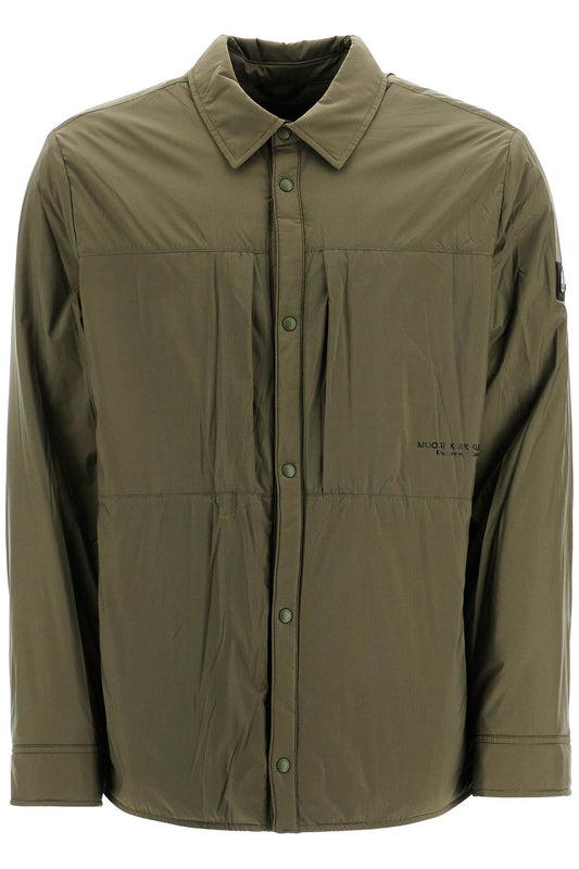 Moose Knuckles ash nylon shirt-style jacket