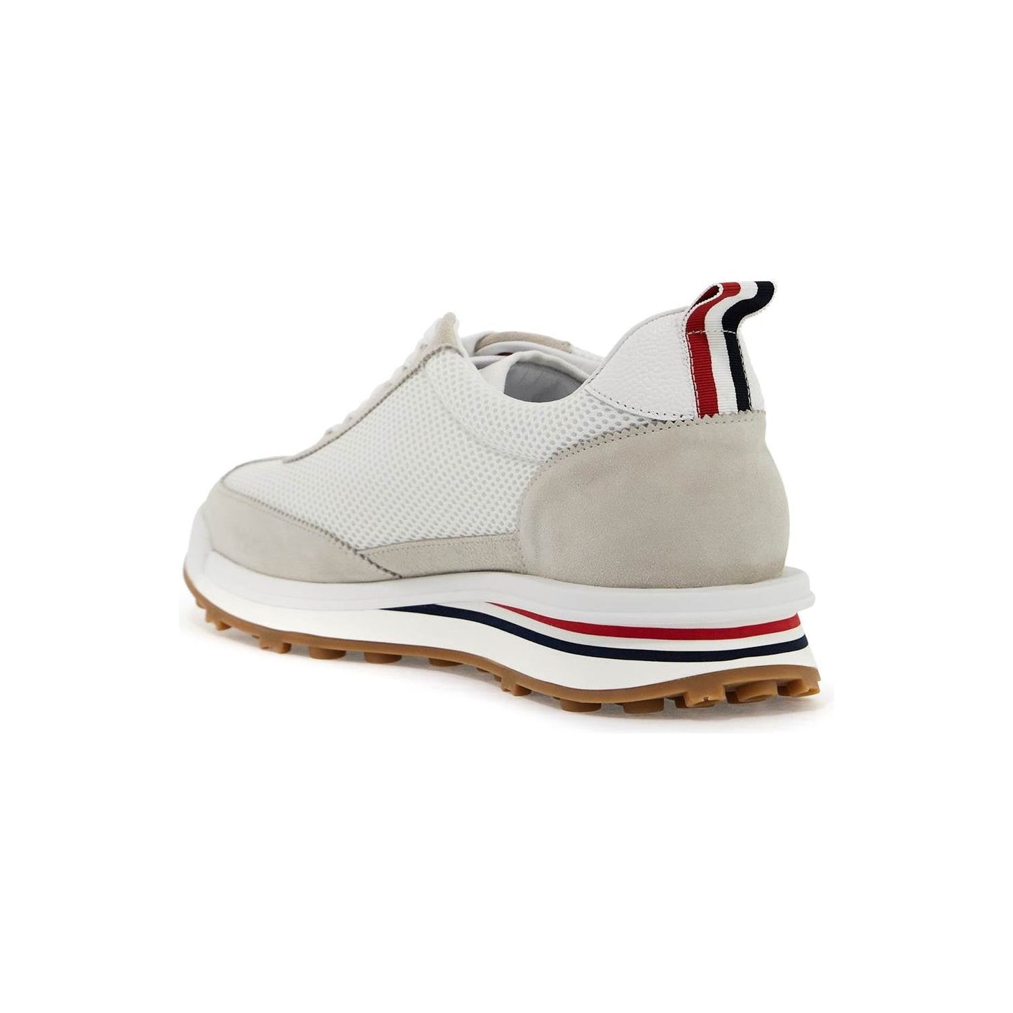 Thom Browne mesh and suede leather sneakers in 9 Sneakers Thom Browne