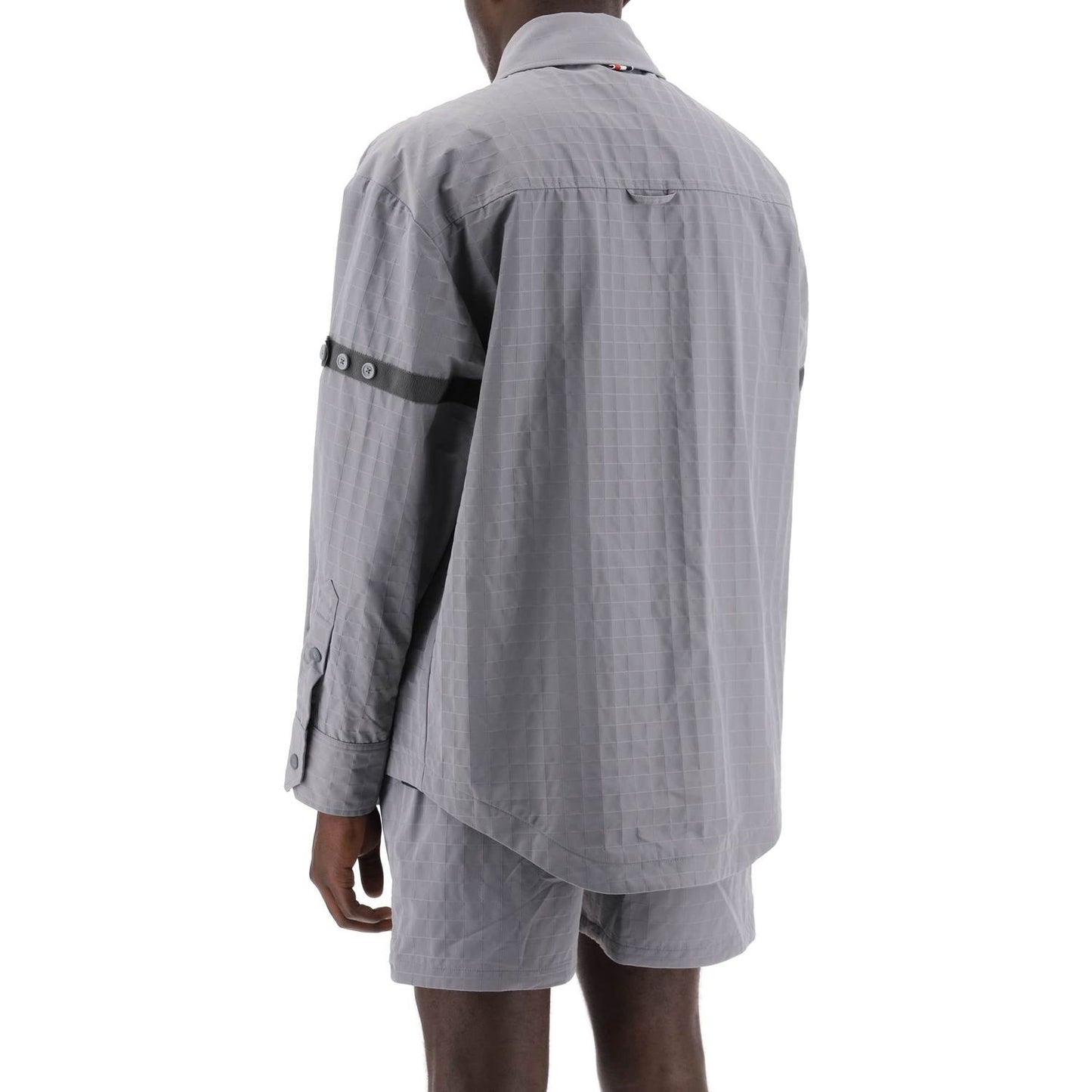 Thom Browne nylon ripstop overshirt in Vests Thom Browne