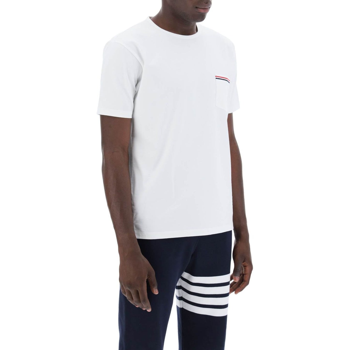 Thom Browne rwb pocket t-shirt Topwear Thom Browne