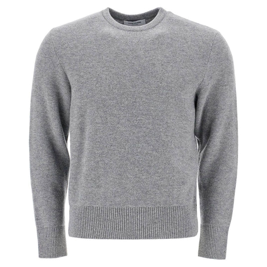 Thom Browne wool piqué crewneck pullover Knitwear Thom Browne