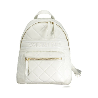 Mario Valentino Bianco Polyurethane Women Backpack