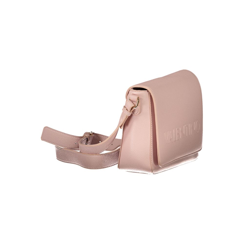 Mario Valentino Rosa Poliuretano Women Shoulder Bag
