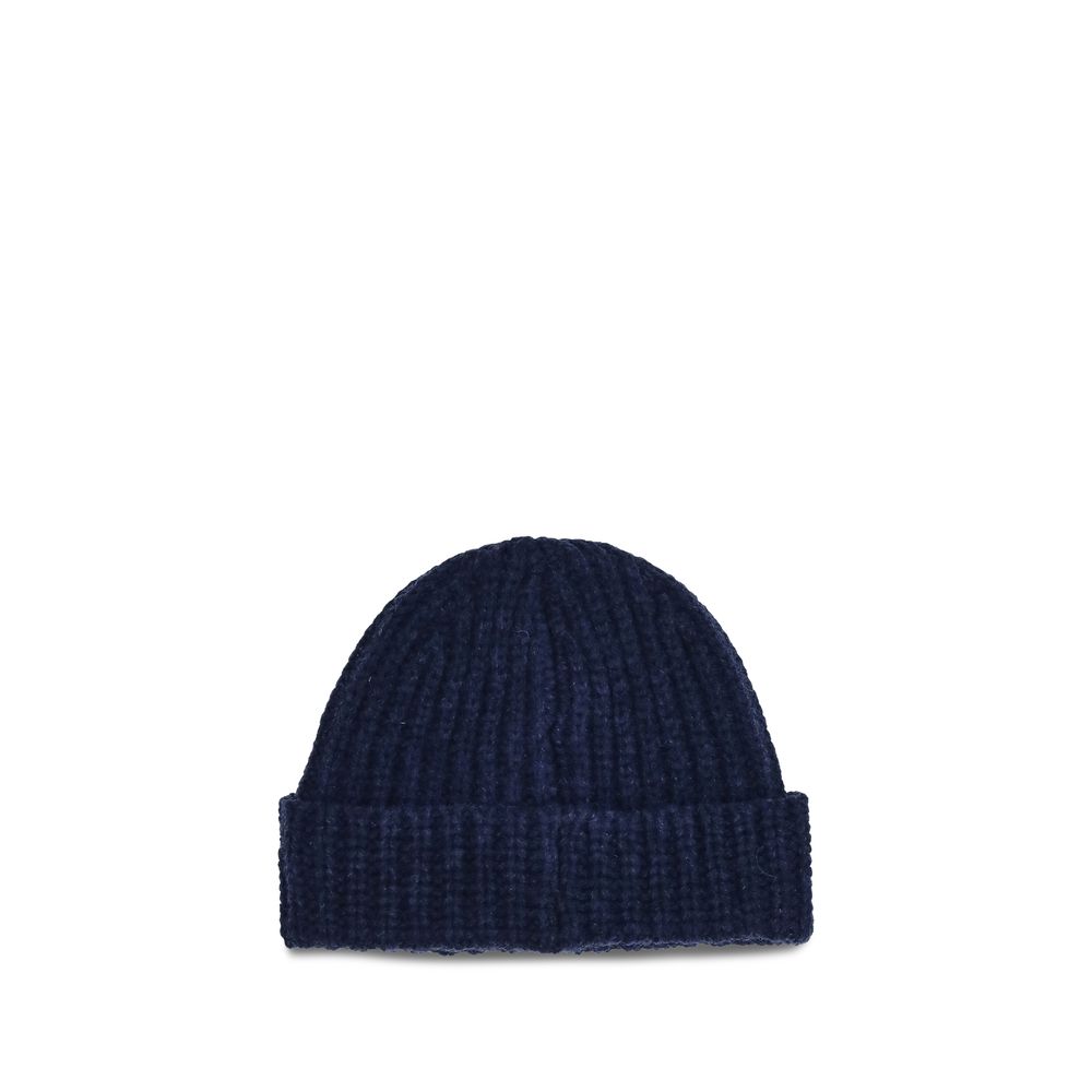 Marni Blue Wool Beanie Marni