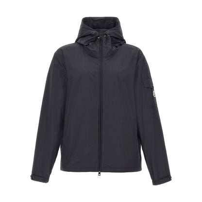 Moncler Black Polyester Shell Jacket