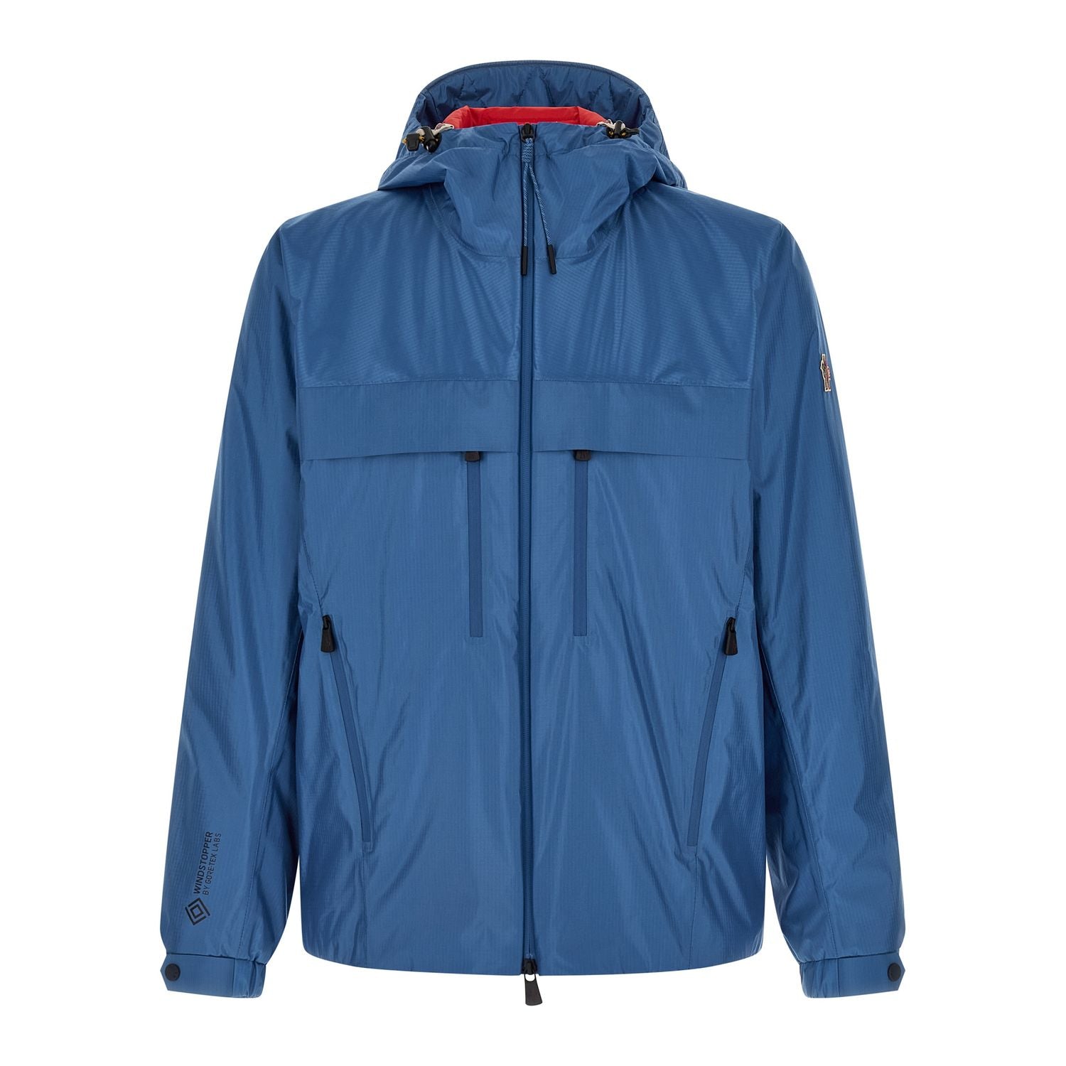 Moncler Grenoble Blue Polyamide Shell Jacket