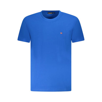 Napapijri Azzurro Cotton Men T-Shirt