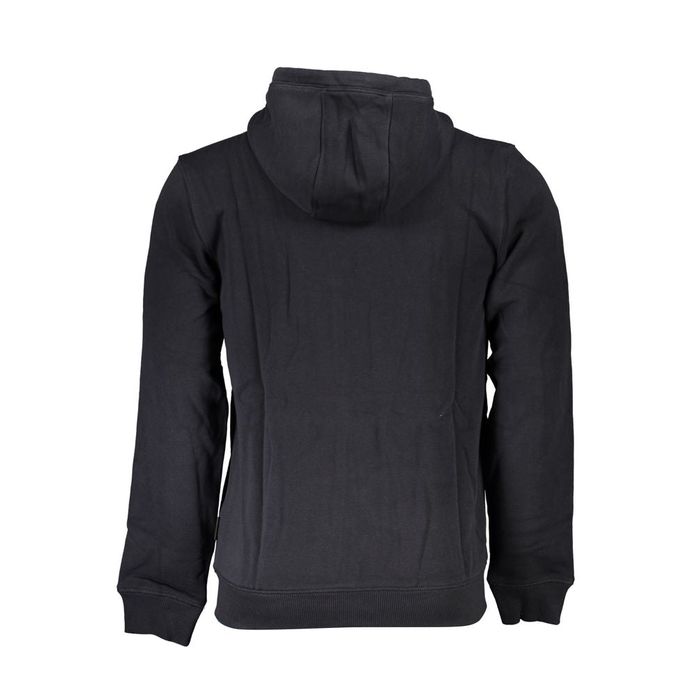 Napapijri Black Cotton Men's Hoodie Napapijri
