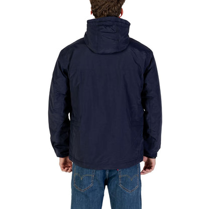 Napapijri Blue Polyamide Shell Jacket