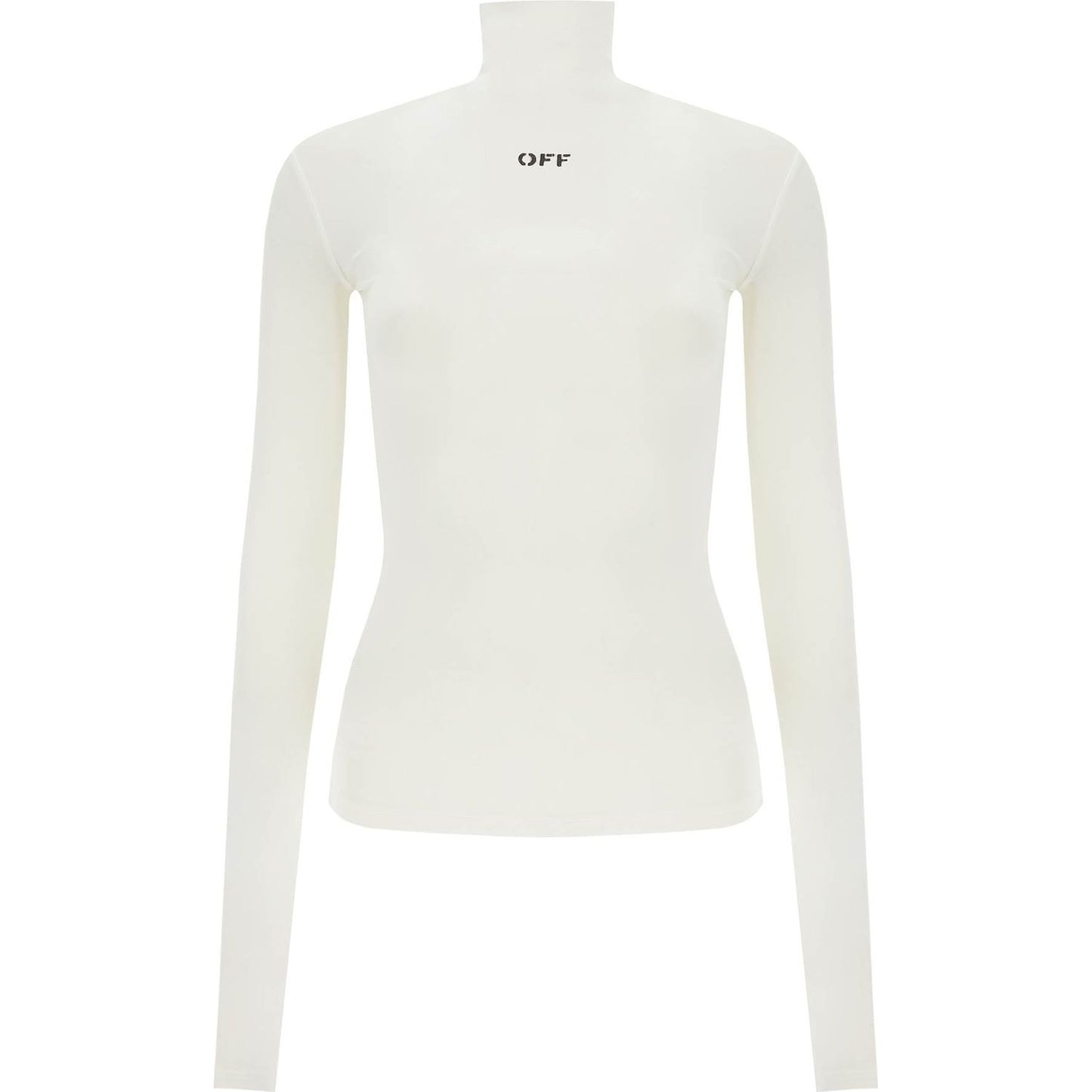 Off White Off-White second skin long sleeve turtleneck top Topwear Off White